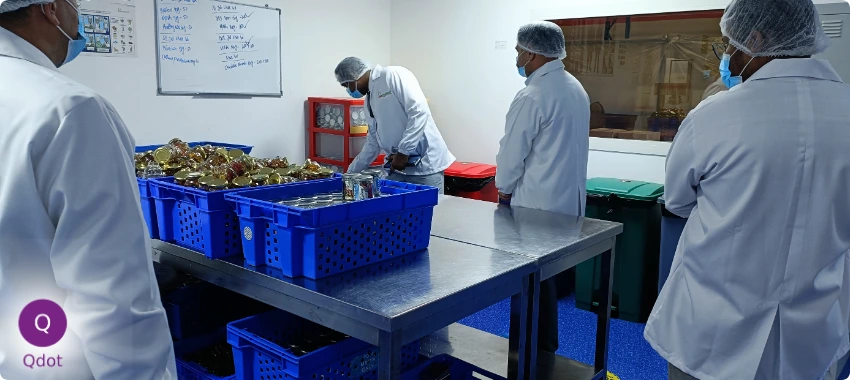 Pulsar Foodstuff Trading food safety implementation and operational inspection with Qdot consultants in Dubai UAE